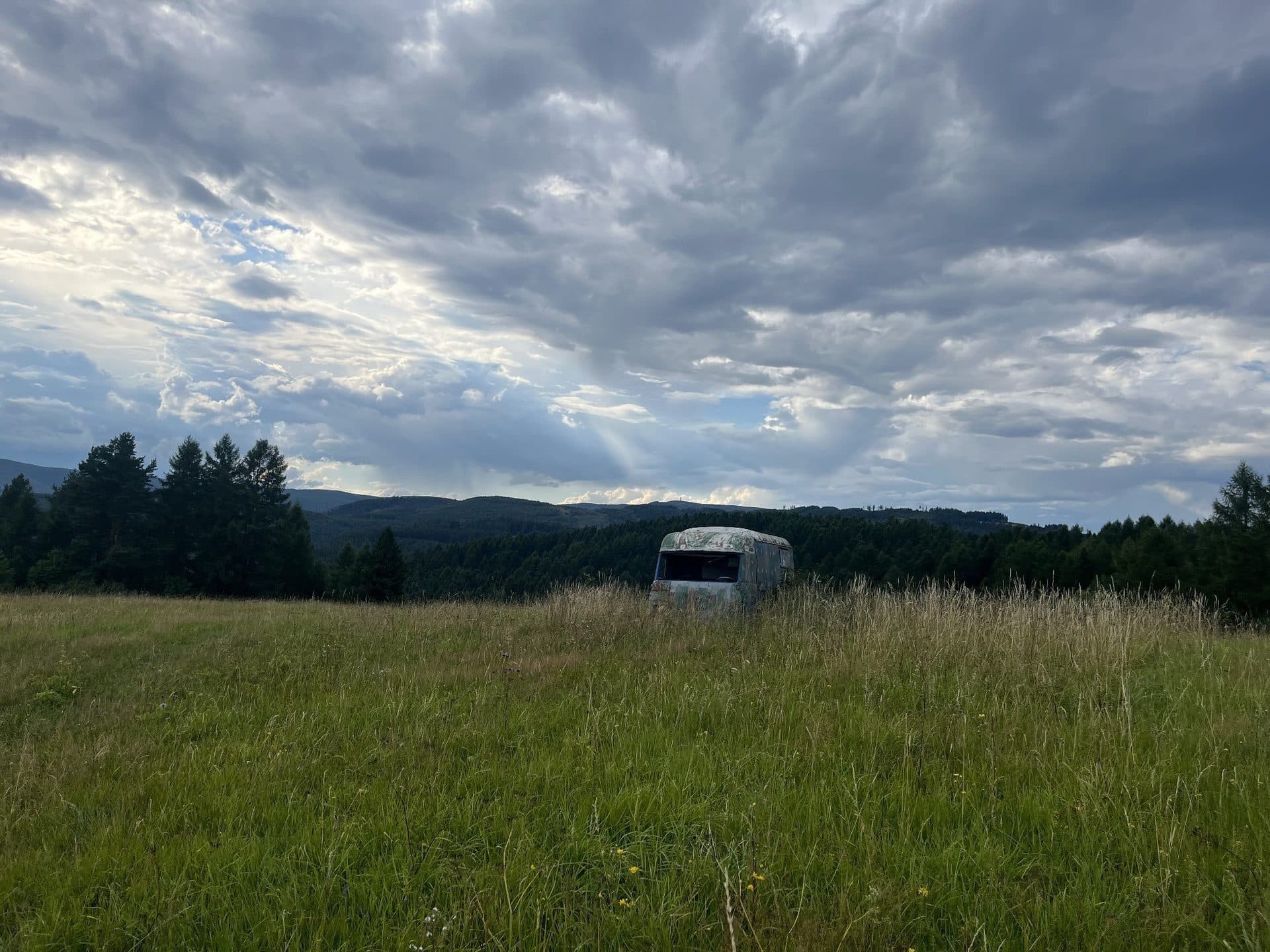 Nepojazdná Avia na Kobeli