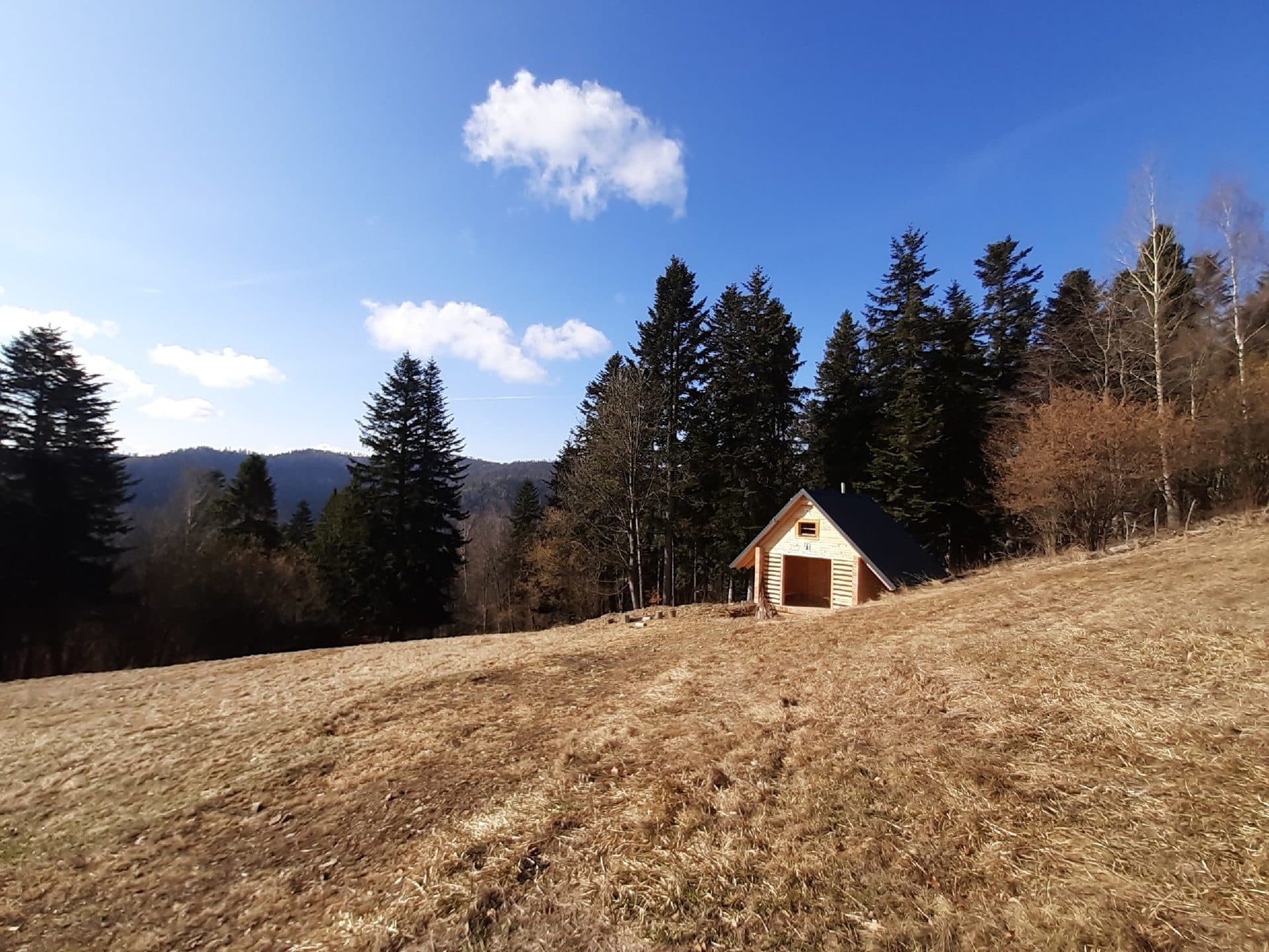Lesnícka útulňa Homôľka pod Smrekovicou