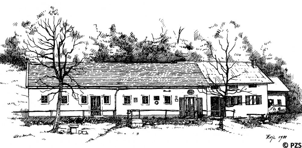Koča Antona Bavčerja na Čavnu