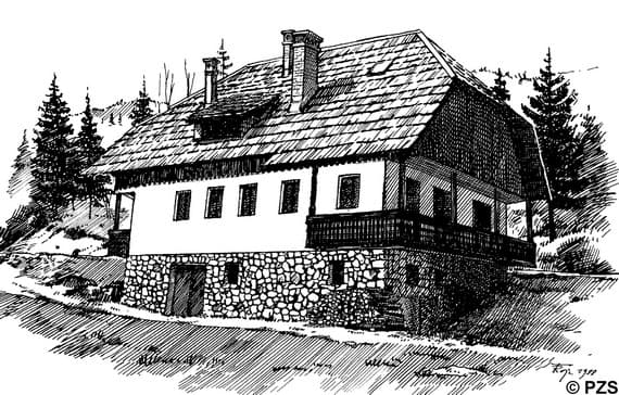 Planinska koča na Vojah